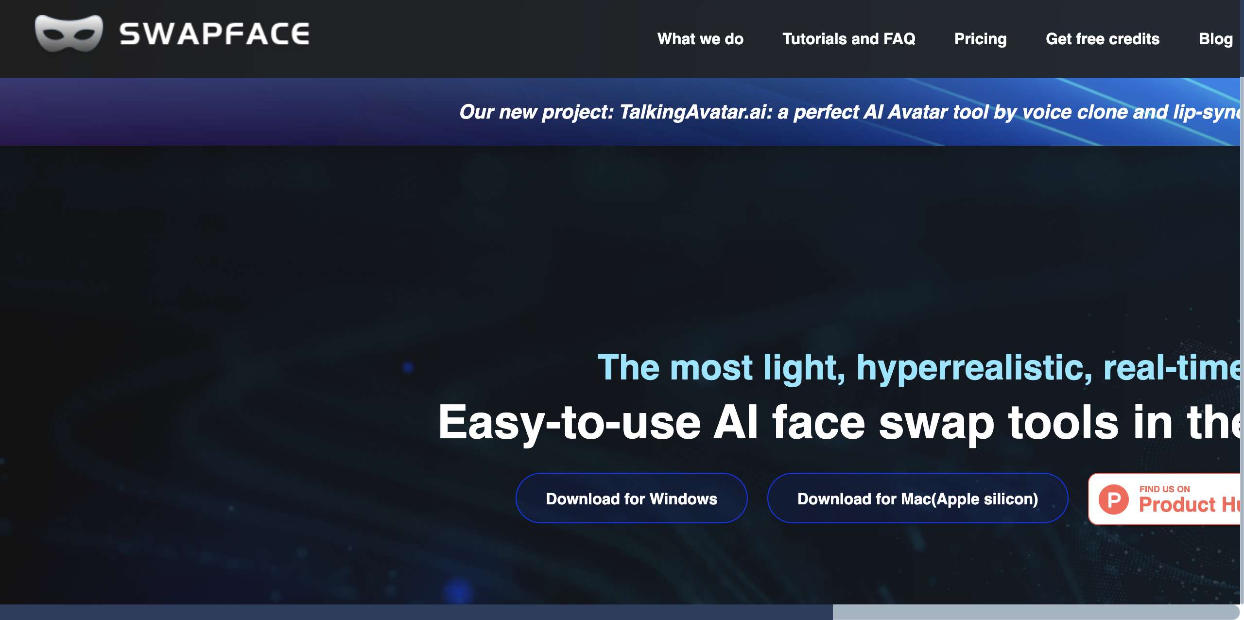 Swapface是一款在年备受瞩目的AI换脸工具 学习版本